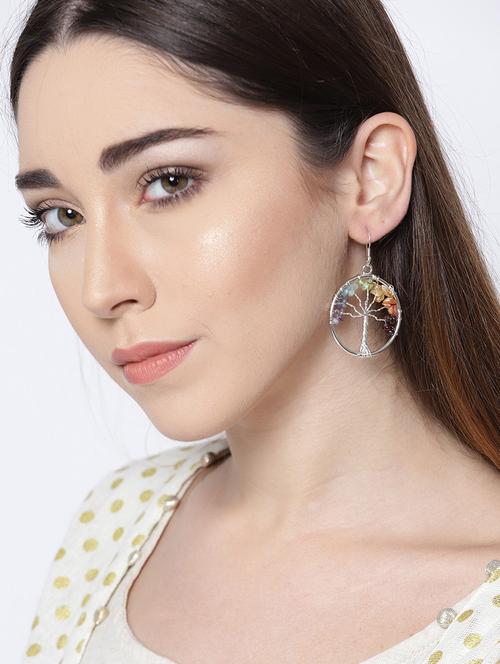 multi colored drop earrings - 15713505 - Very Small Image - 1