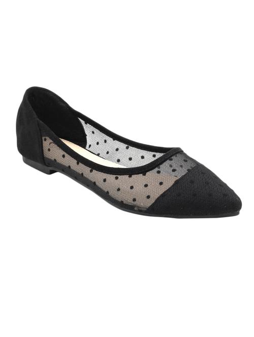 black suede slip on ballerina - 15713639 - Very Small Image - 1