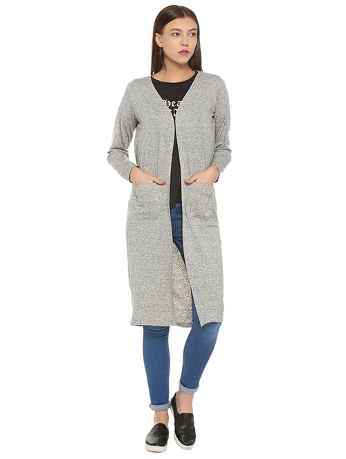 pocket patch melange shrug - 15713842 - Very Small Image - 1