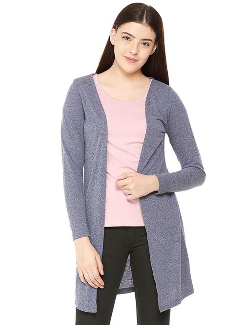 old lavender purple melange shrug - 15713844 - Very Small Image - 1
