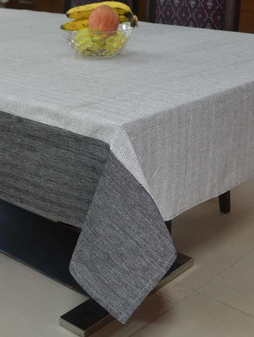 dual tone woven table cover - 15713987 - Very Small Image - 1