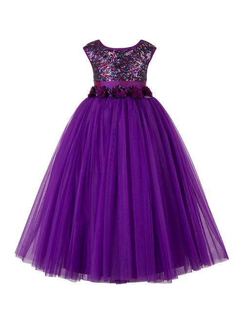 purple net gown - 15714021 - Very Small Image - 1