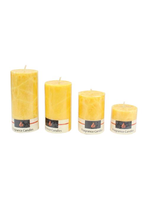 fragrance candle??(yellow, pack of 4) - 15714359 - Very Small Image - 1