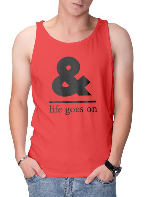 orange cotton vest - 15714526 - Very Small Image - 1