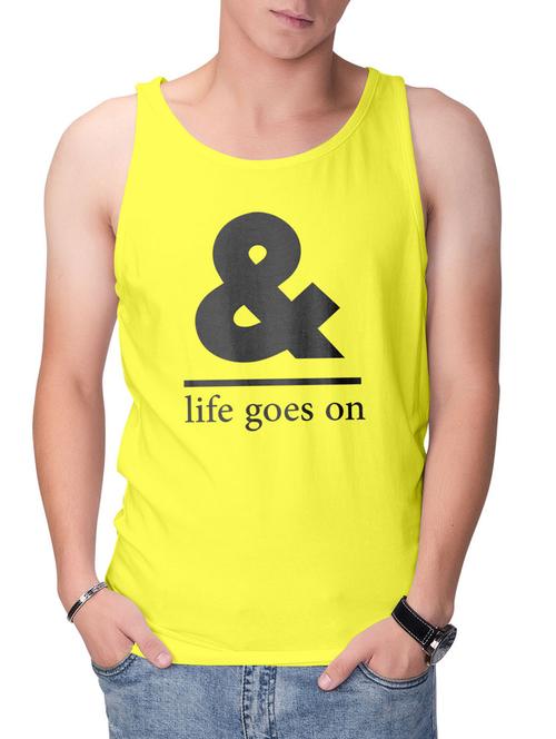 yellow cotton vest - 15714531 - Very Small Image - 1
