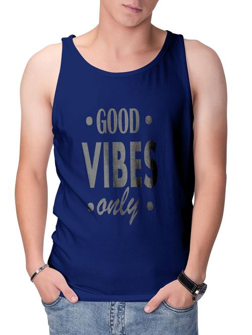 navy blue cotton vest - 15714544 - Very Small Image - 1