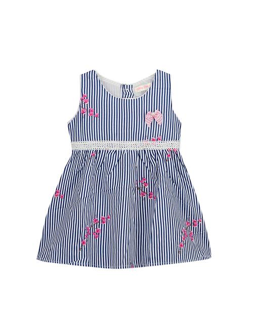 blue cotton frock - 15715434 - Very Small Image - 1