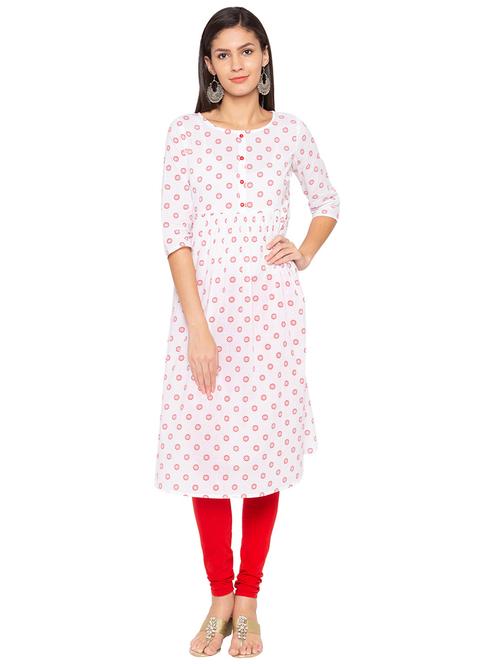 flared printed kurta - 15717127 - Very Small Image - 1