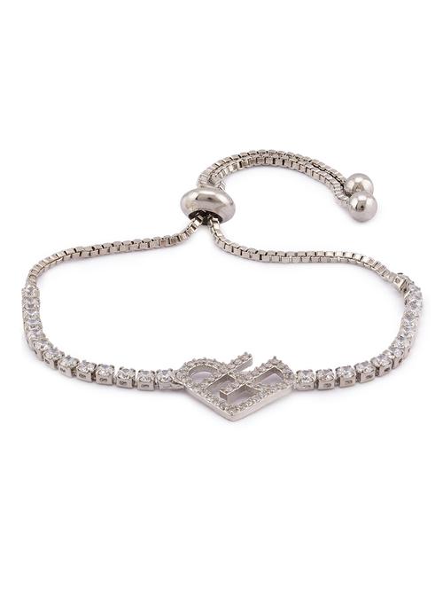 silver tone links bracelet - 15717640 - Very Small Image - 1