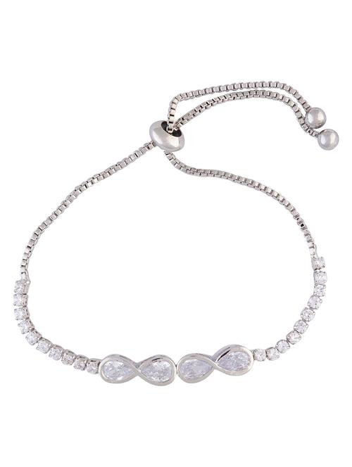 silver tone links bracelet - 15717644 - Very Small Image - 1