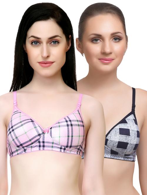 set of 2 detachable checkered bras - 15718906 - Very Small Image - 1