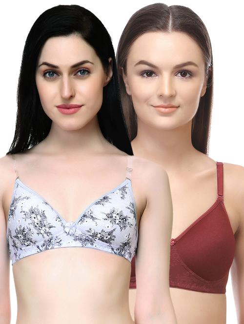 set of 2 detachable strap bras - 15718978 - Very Small Image - 1