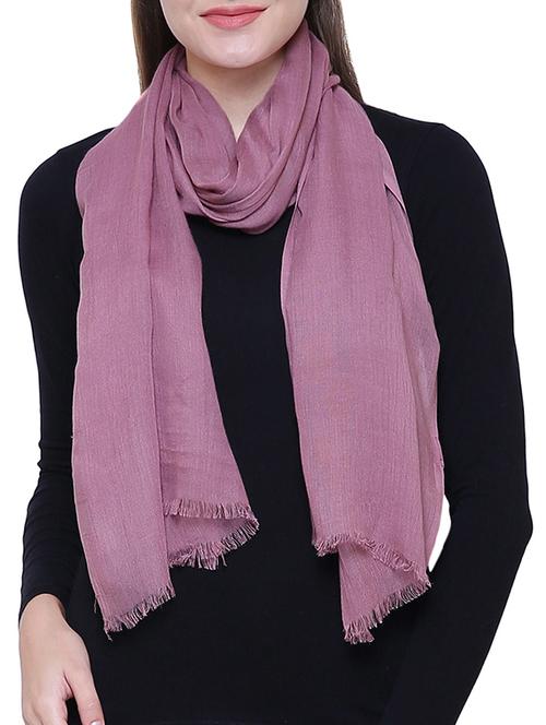 frayed hem viscose stole - 15721647 - Very Small Image - 1