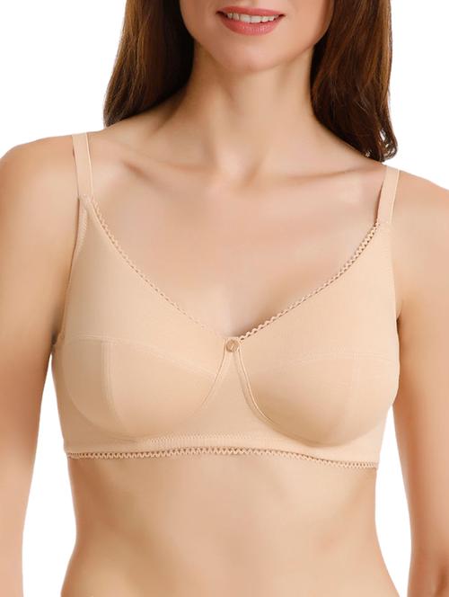 lace trim solid bra - 15722602 - Very Small Image - 1