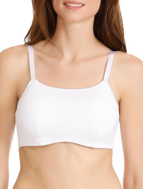 lightly padded solid bra - 15722614 - Very Small Image - 1