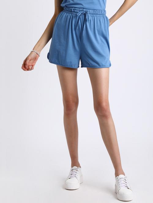 drawstring detail elasticated waist shorts - 15723961 - Very Small Image - 1