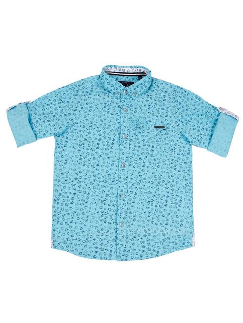 light blue cotton shirt - 15724072 - Very Small Image - 1