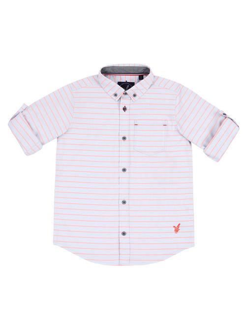 curve hem striped shirt - 15724073 - Very Small Image - 1