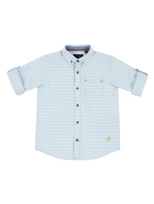 curve hem striped shirt - 15724074 - Very Small Image - 1