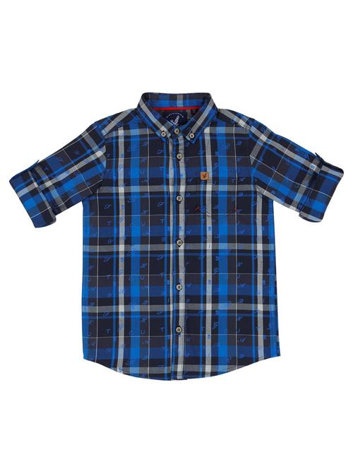 pocket patch checkered shirt - 15724076 - Very Small Image - 1