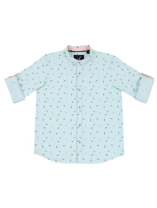 roll up sleeved quirky print shirt - 15724089 - Very Small Image - 1