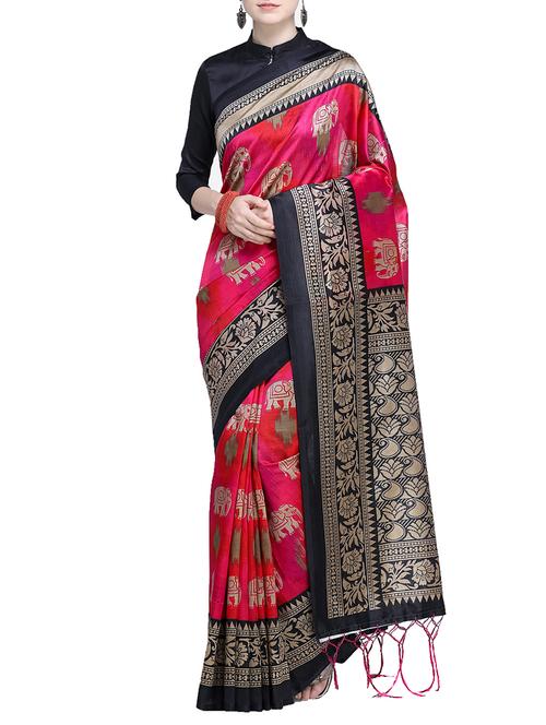 conversational printed saree - 15724631 - Very Small Image - 1
