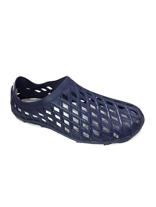 navy rubber casual slip ons - 15725363 - Very Small Image - 1