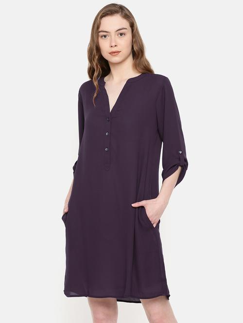 pocket detail shift dress - 15727188 - Very Small Image - 1