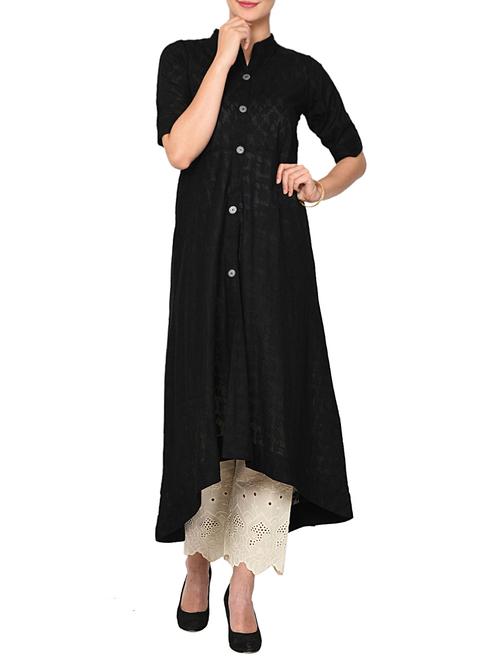 high low printed kurta - 15727440 - Very Small Image - 1