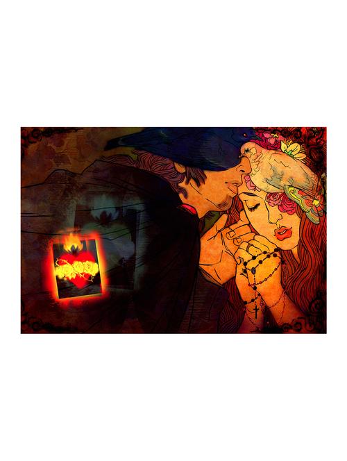 rawpockets"romeo juliet wallpaper"wall posters (paperboard,33cmx48cm) - 15732806 - Very Small Image - 1