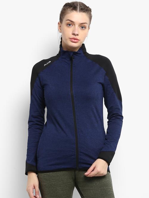 high neck zip-up sweatshirt - 15735515 - Very Small Image - 1