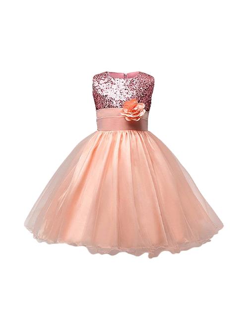 orange embellished gown - 15735811 - Very Small Image - 1