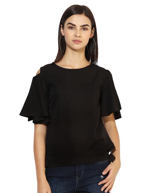 tie-knot hem cutout detail top - 15736509 - Very Small Image - 1
