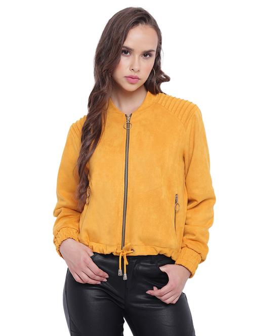 drawstring hem varsity jacket - 15737936 - Very Small Image - 1