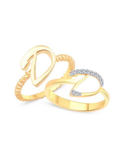 gold metal finger ring - 15738976 - Very Small Image - 1