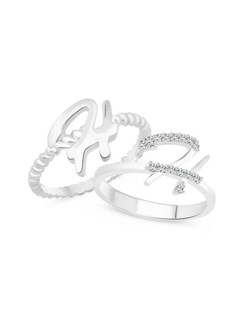 silver metal finger ring - 15738987 - Very Small Image - 1