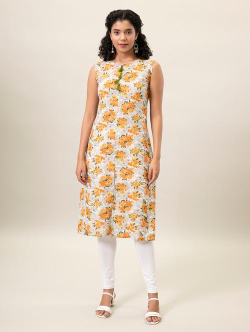 women's high slit kurta - 15739904 - Very Small Image - 1