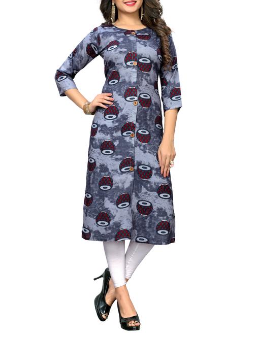 kaantha straight kurta - 15739960 - Very Small Image - 1