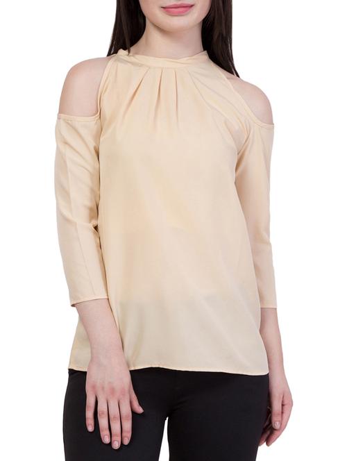 cold shoulder gathered detail top - 15740083 - Very Small Image - 1