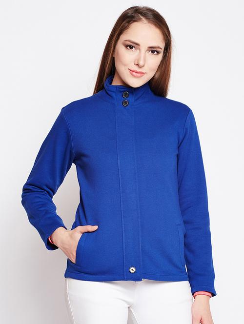turtle neck concealed zipper jacket - 15740890 - Very Small Image - 1