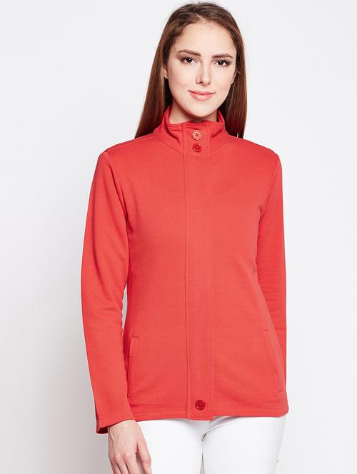turtle neck concealed zipper jacket - 15740892 - Very Small Image - 1