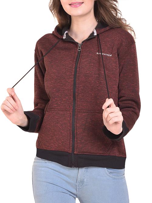 ribbed edge hooded sweatshirt - 15741026 - Very Small Image - 1
