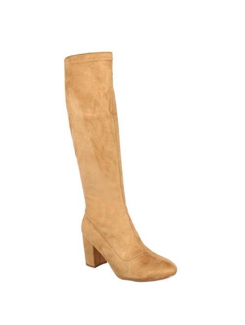 tan knee length boots - 15741840 - Very Small Image - 1