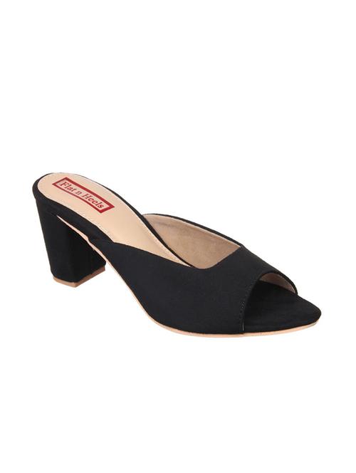 black slip on sandals - 15741869 - Very Small Image - 1