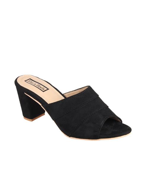 black slip on sandals - 15741872 - Very Small Image - 1