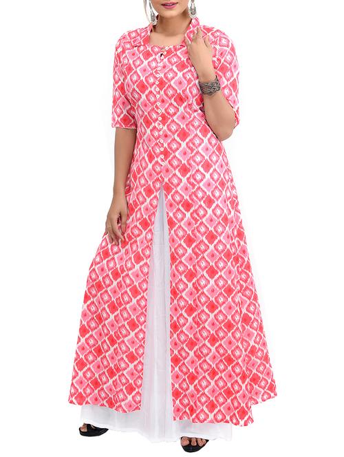 layered printed kurta - 15744468 - Very Small Image - 1