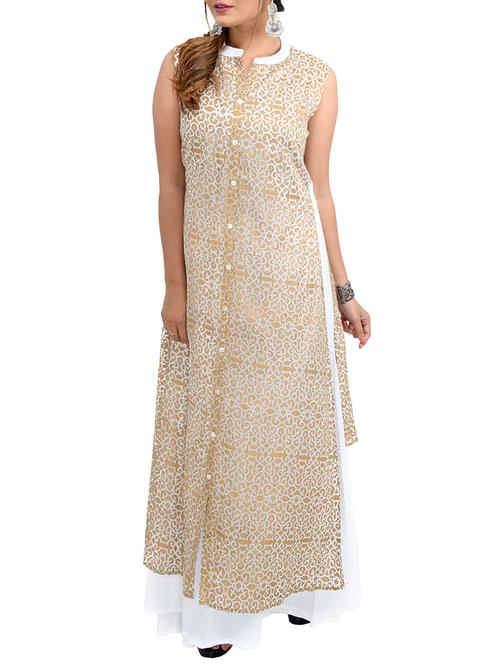 layered printed kurta - 15744469 - Very Small Image - 1