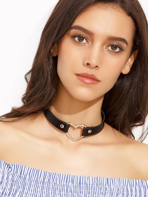 black metal choker necklace - 15746163 - Very Small Image - 1