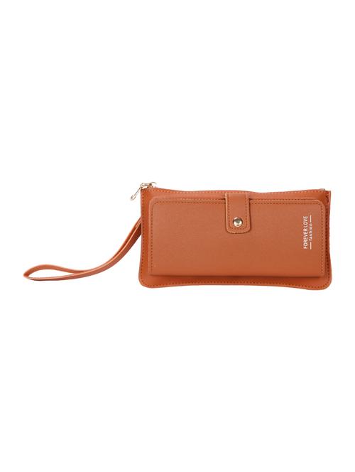 brown leatherette (pu card holder - 15746800 - Very Small Image - 1