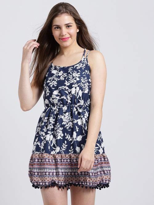 cut out back a-line dress - 15747101 - Very Small Image - 1
